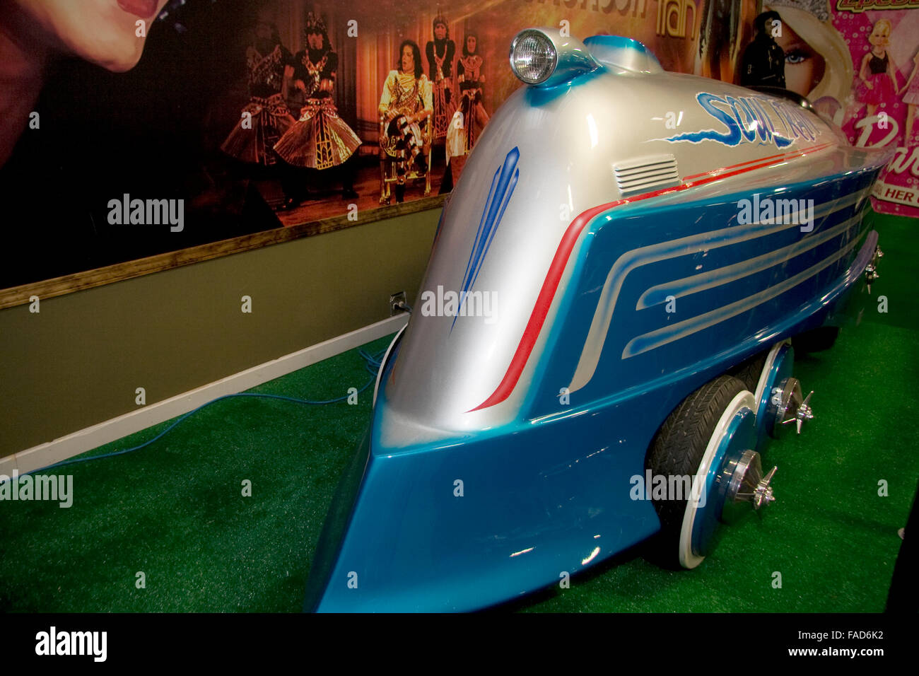 Volo Auto Museum. Soul Train auto. Tributo a Michael Jackson. Foto Stock