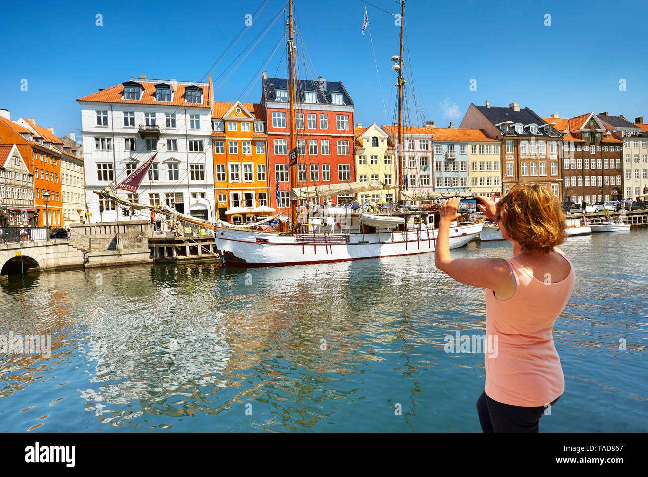 Copenaghen, Danimarca Foto Stock