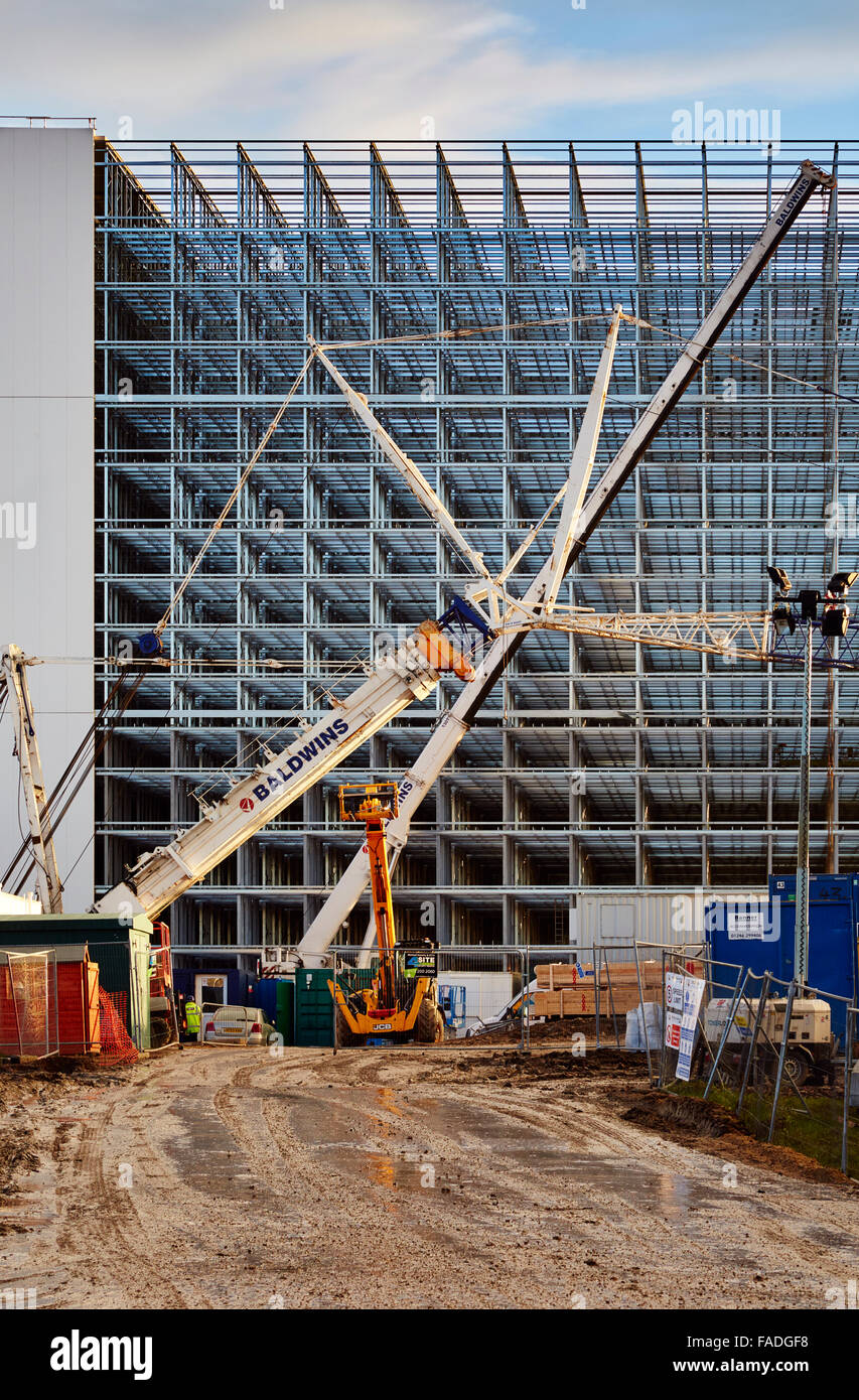 Impianti frigoriferi per Newcold in costruzione a Newmarket Lane, Stanley, Wakefield Foto Stock