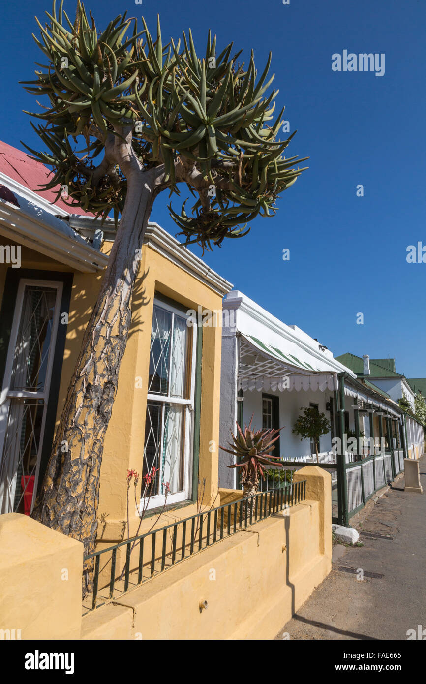 Die Tuishuise cottage rinnovati di recente, Cradock, Capo orientale, Sud Africa, Foto Stock