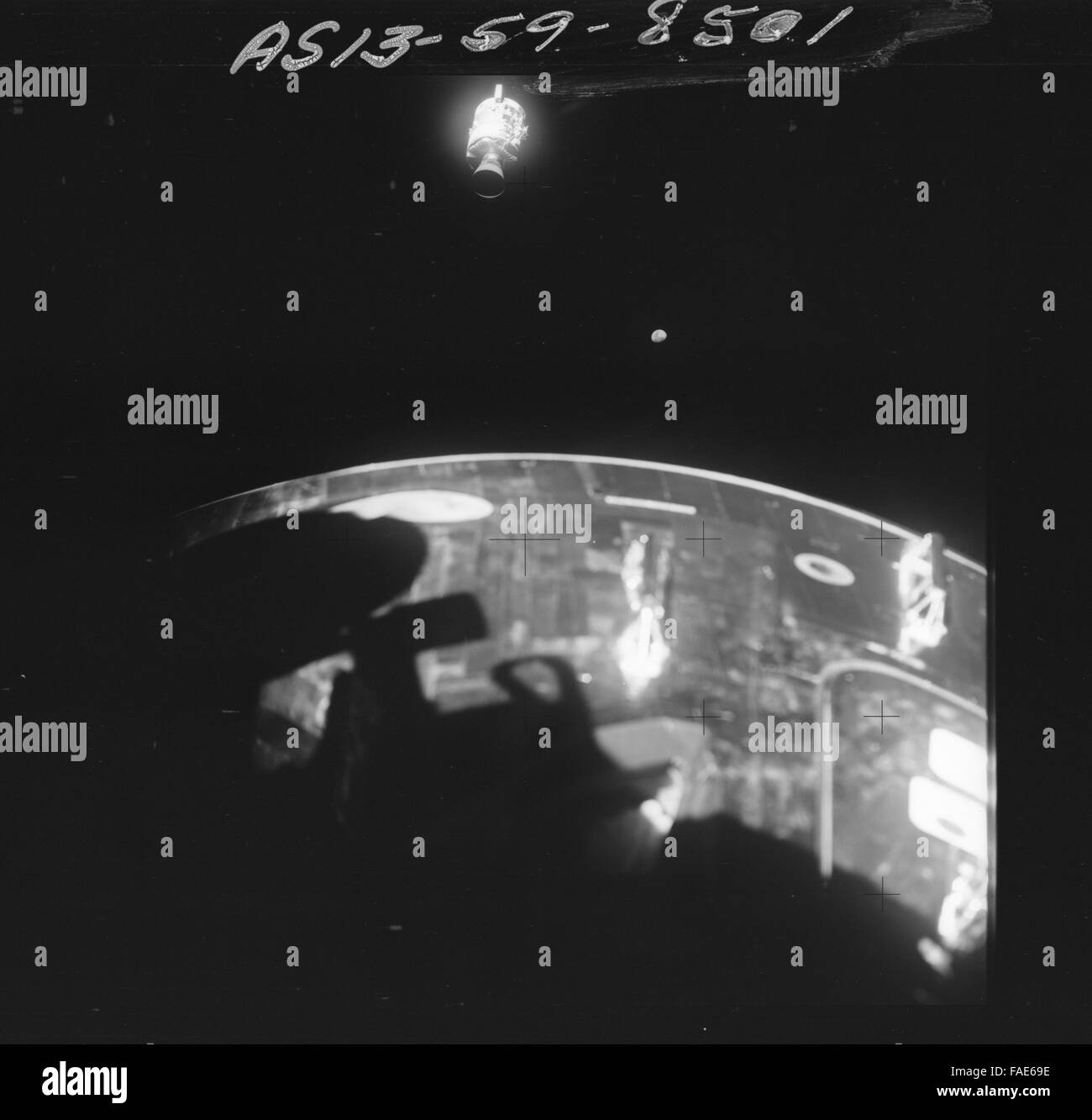 Apollo 13 intatta archivio fotografico, questa è la completa raccolta inedita dalla missione Apollo Foto Stock