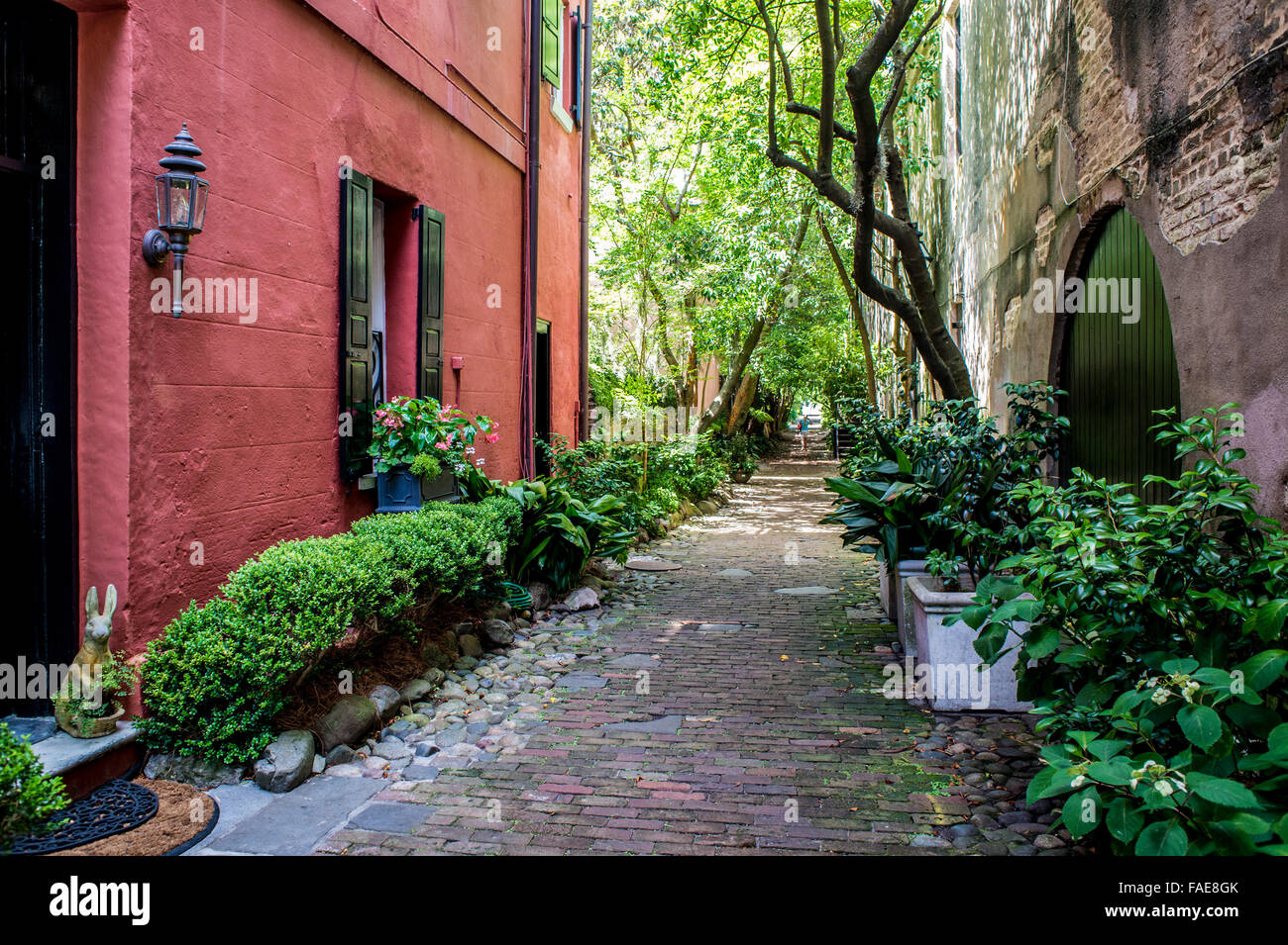 Architettura in Charleston, Carolina del Sud Foto Stock