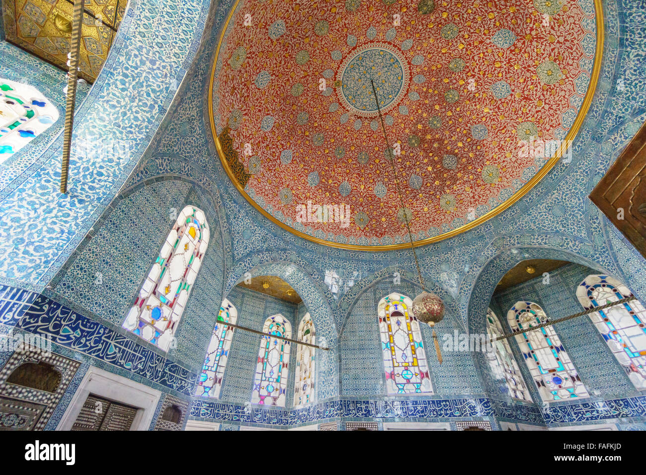 Viaggi Turchia - Istanbul. Il Palazzo Topkapi. Padiglione harem. Foto Stock