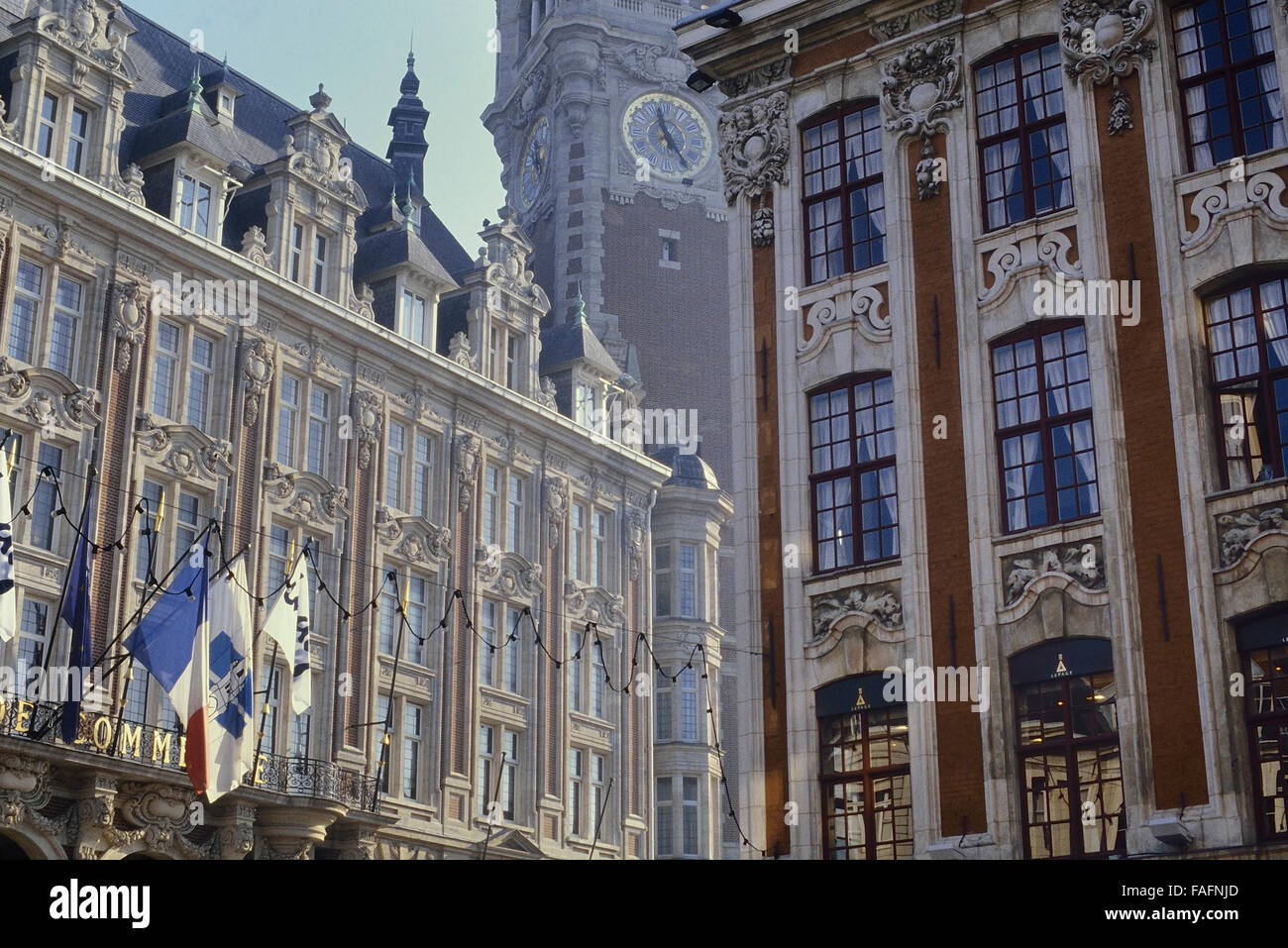 Camera di Commercio. Lille, Nord-Pas de Calais, Fiandre, in Francia, in Europa Foto Stock