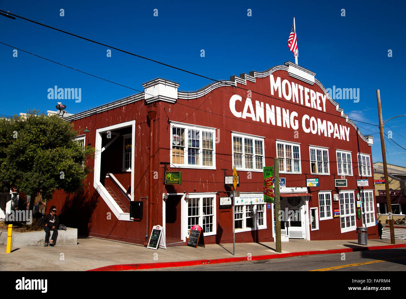 Monterey Canning Company a Monterey in California Foto Stock