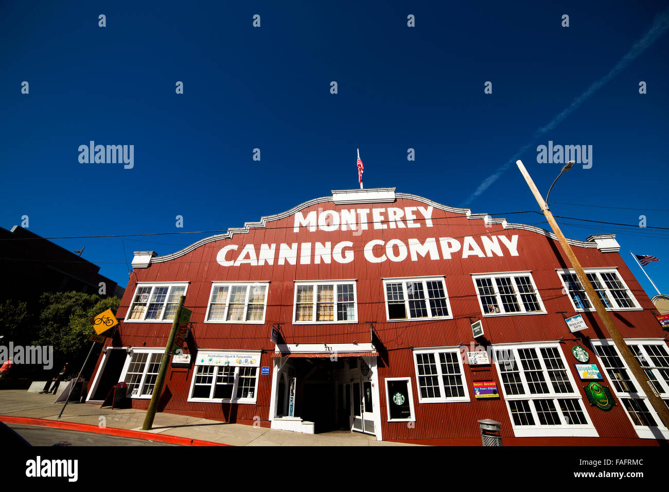 Monterey Canning Company a Monterey in California Foto Stock