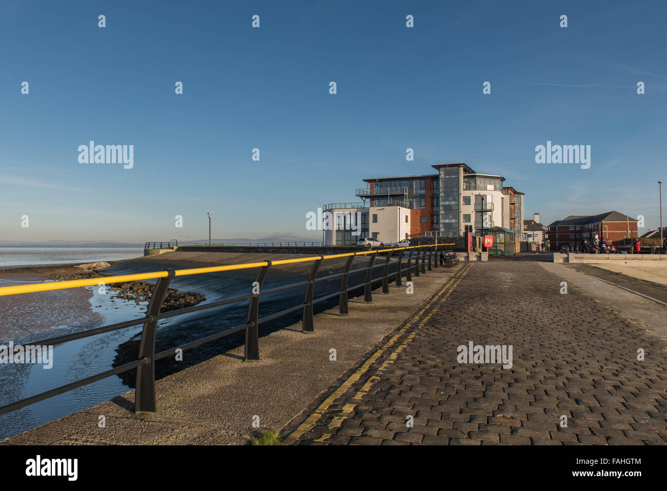 Knott fine Pier e Waterfront Apartments Foto Stock