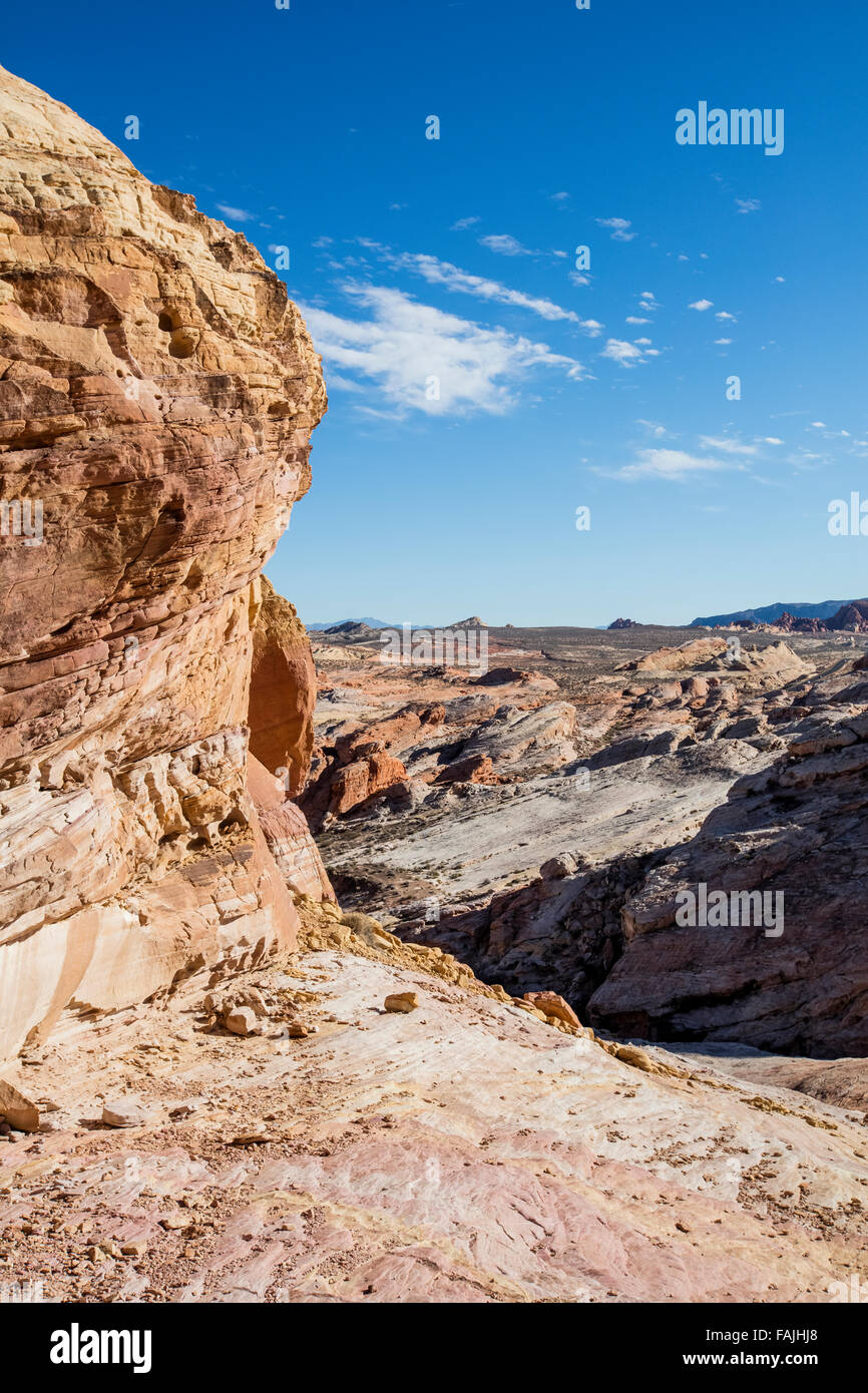 La Valle del Fuoco del parco statale, Nevada Foto Stock