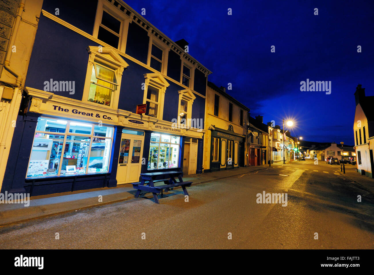 Castletownbere, Co. Kerry, Irlanda Foto Stock