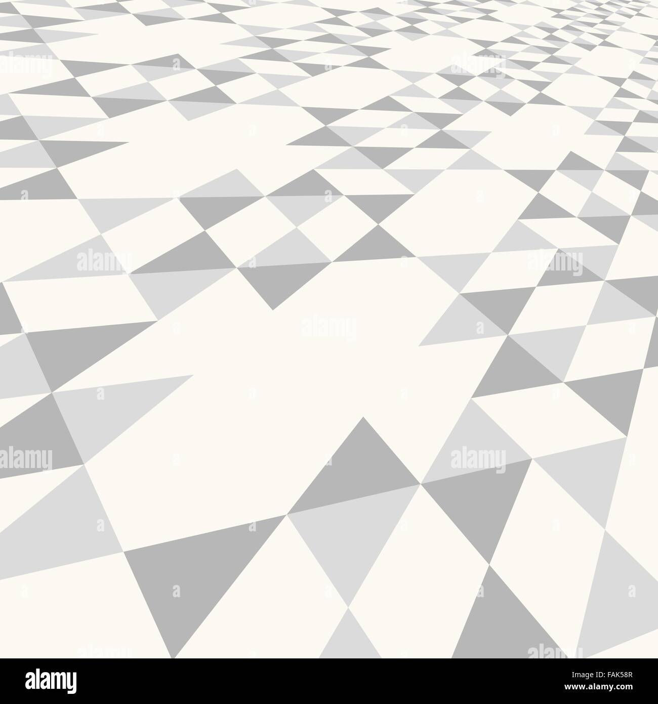 Diagonale triangolo grigio piastrella passerella texture con una prospettiva o sfondo web Illustrazione Vettoriale