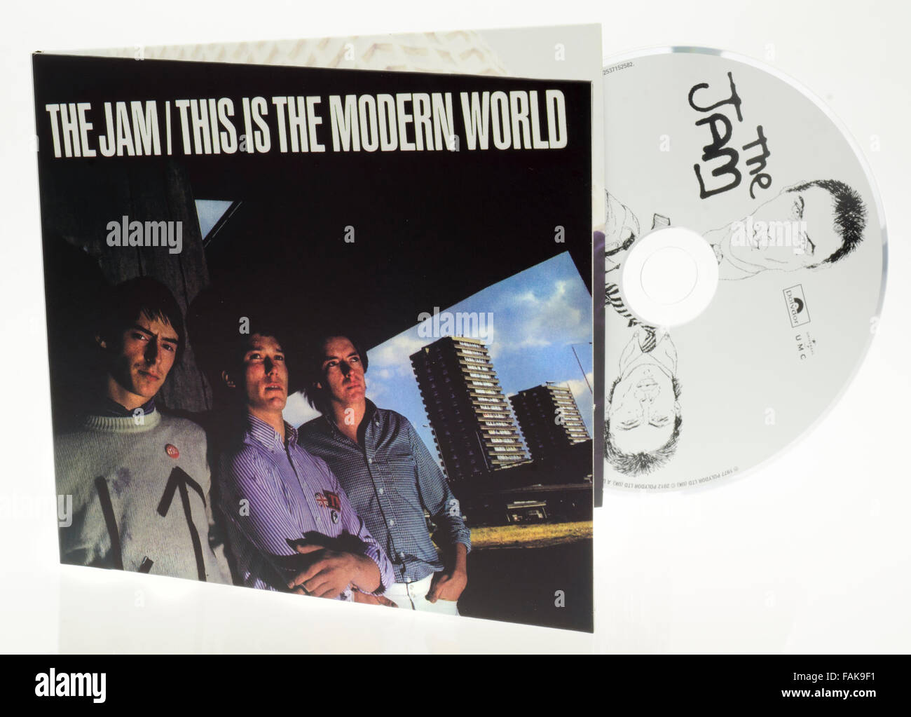 The Jam, This is the Modern World, Second Album, pubblicato nel novembre 1977 Foto Stock