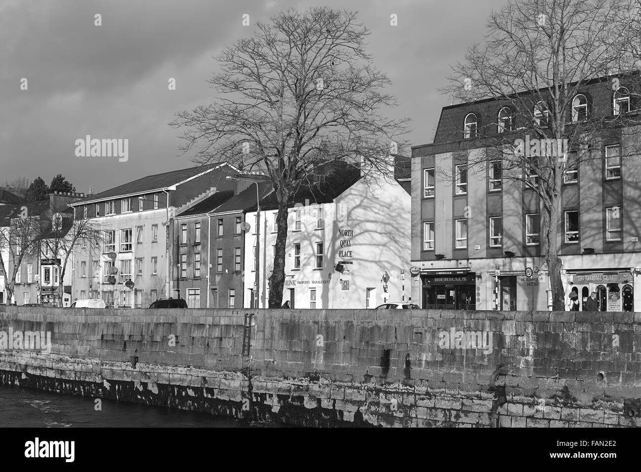 North Quay house, la città di Cork in Irlanda Foto Stock