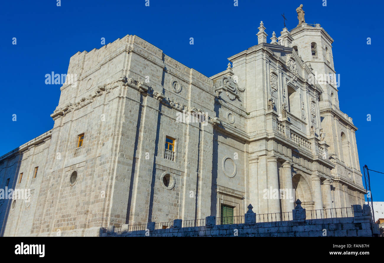 Edificio nella città di Valladolid, Spagna Foto Stock
