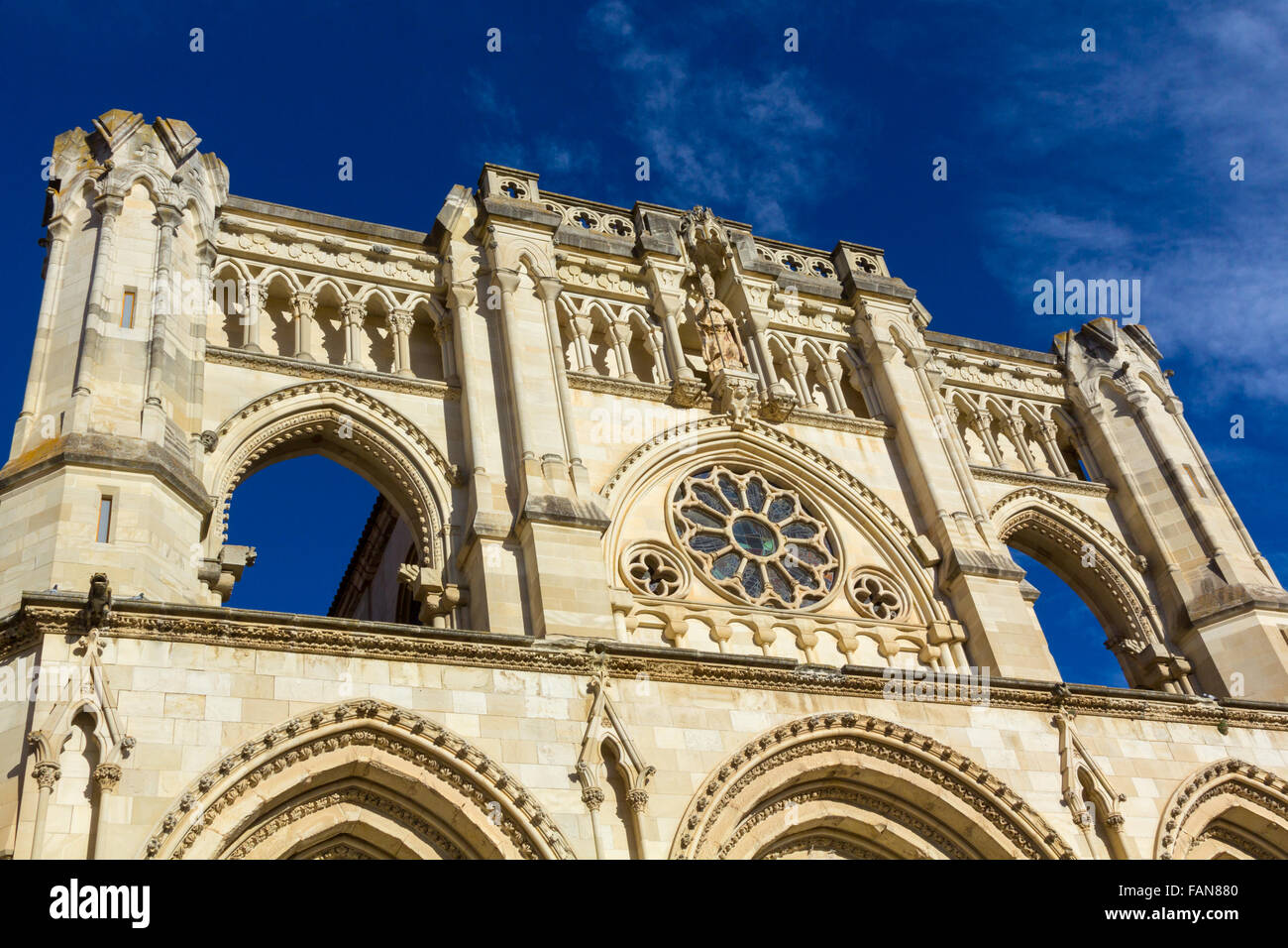 Famosa Cattedrale di Cuenca in Spagna Foto Stock