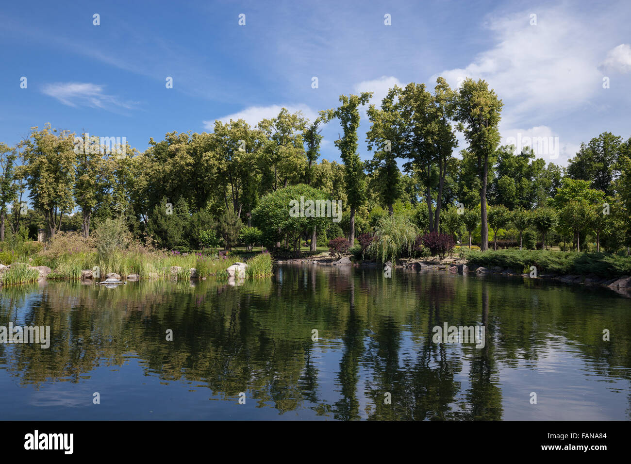 Parco della città Foto Stock