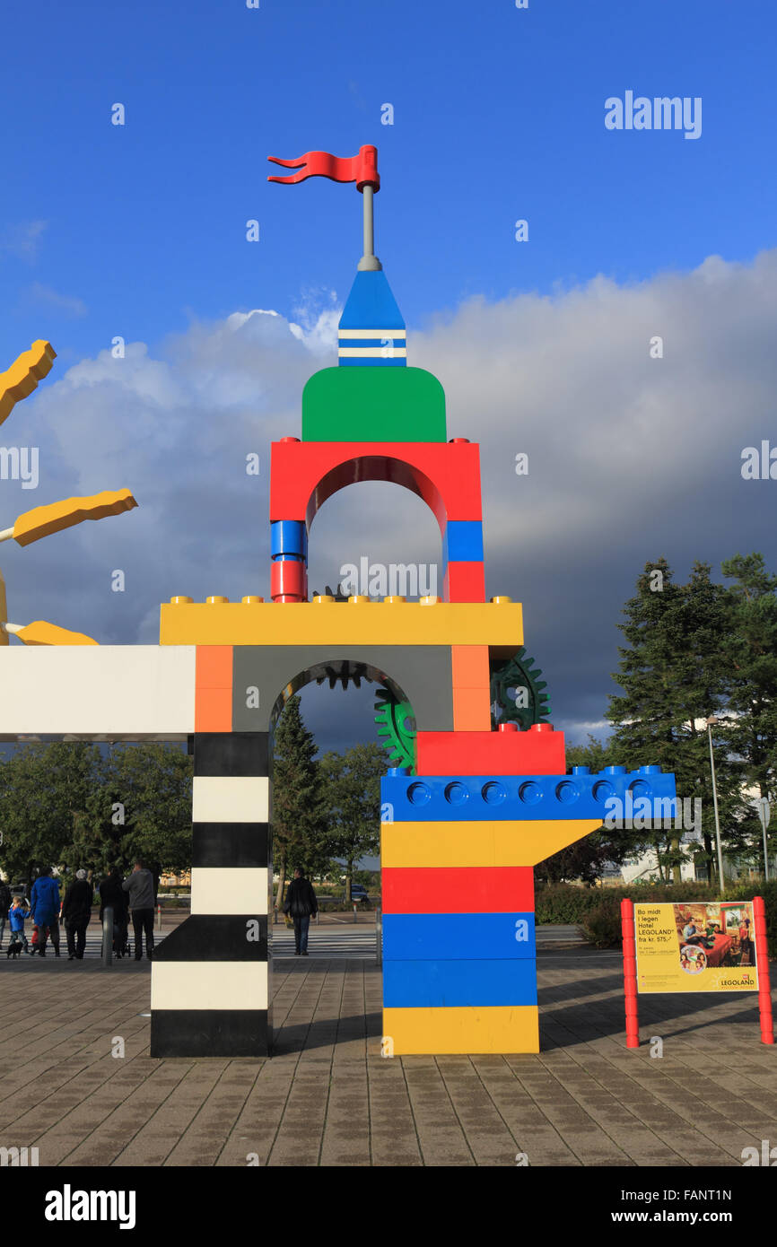 Resort Legoland a Billund in Danimarca Foto Stock