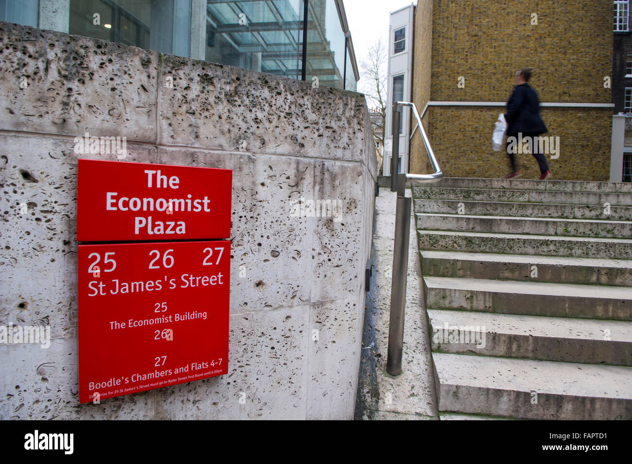 L'economista Plaza - casa del The Economist Magazine Foto Stock