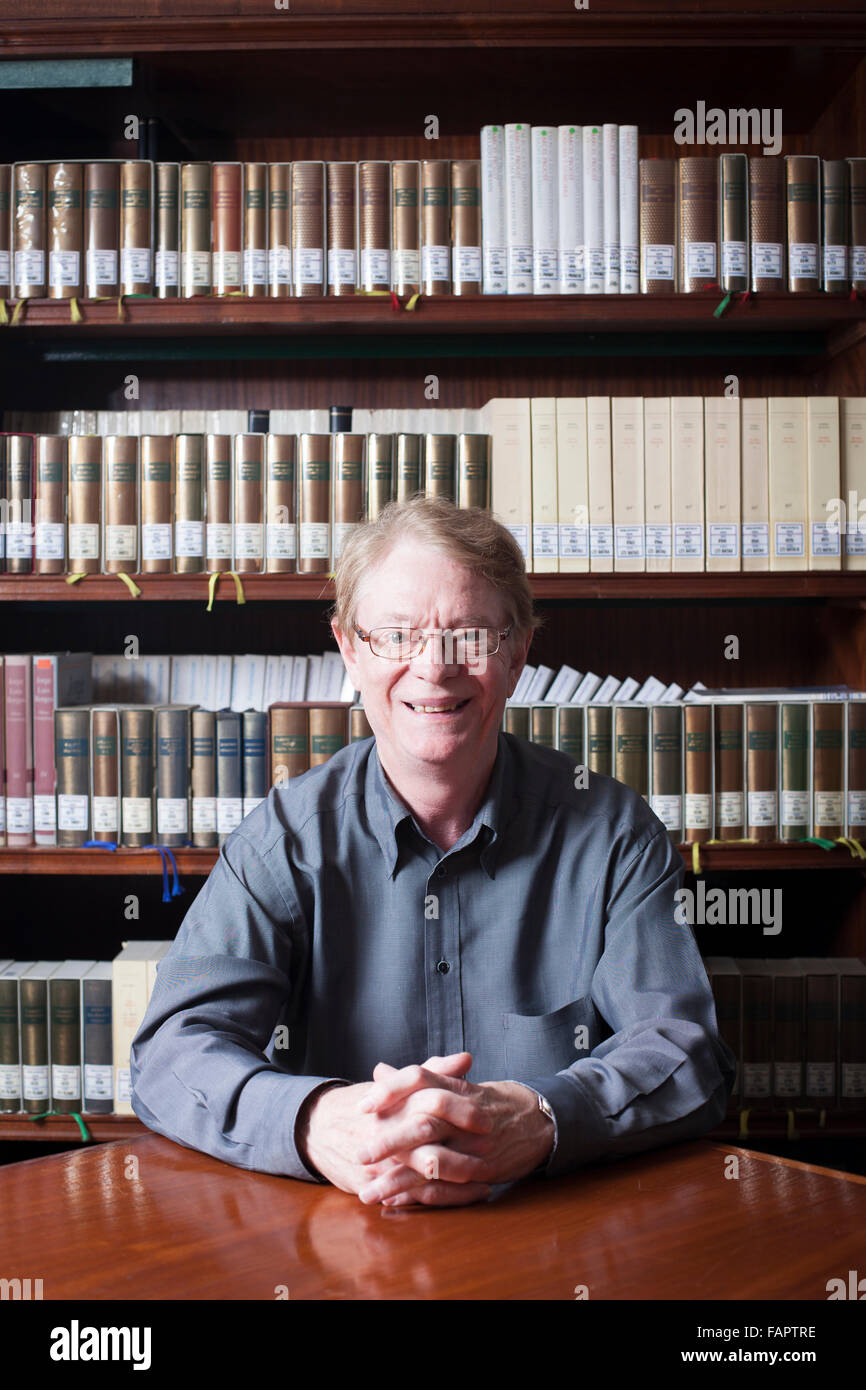 E. Tory Higgins, la Stanley Schater professore di psicologia presso la Columbia University. Foto Stock