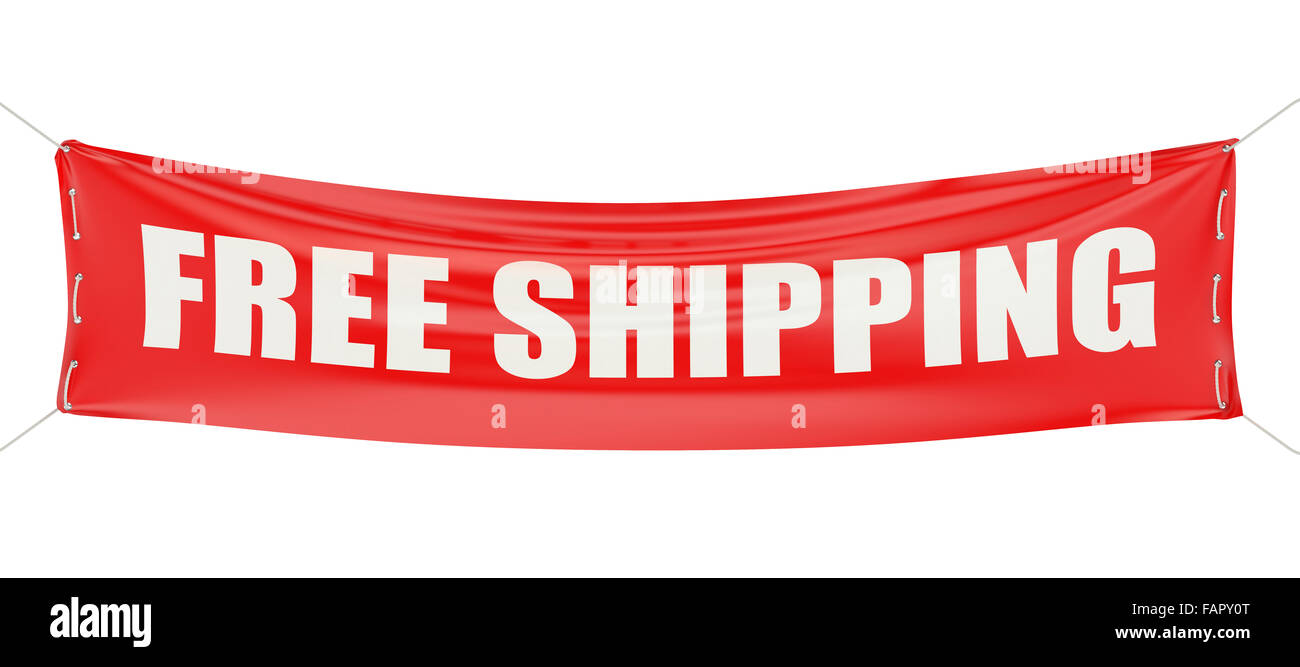 Spedizione gratuita concept Foto Stock