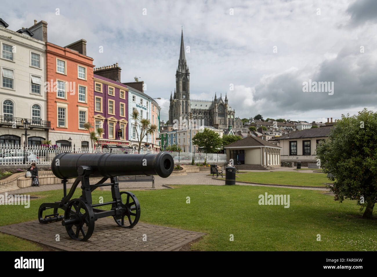 John F Kennedy Park, Cobh Foto Stock