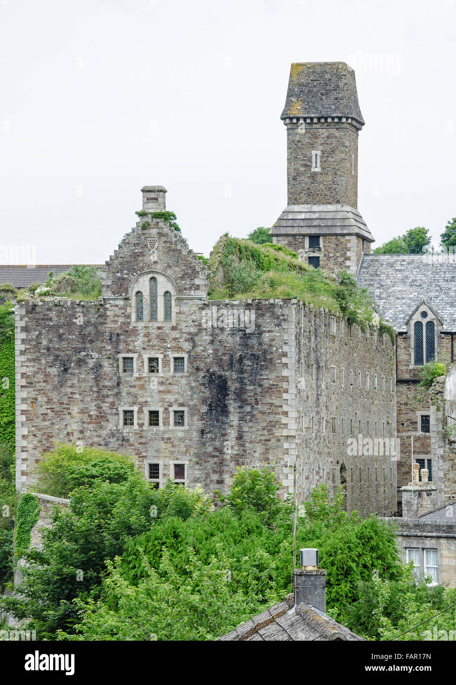 La vecchia prigione di edificio a Bodmin in Cornovaglia, England, Regno Unito Foto Stock