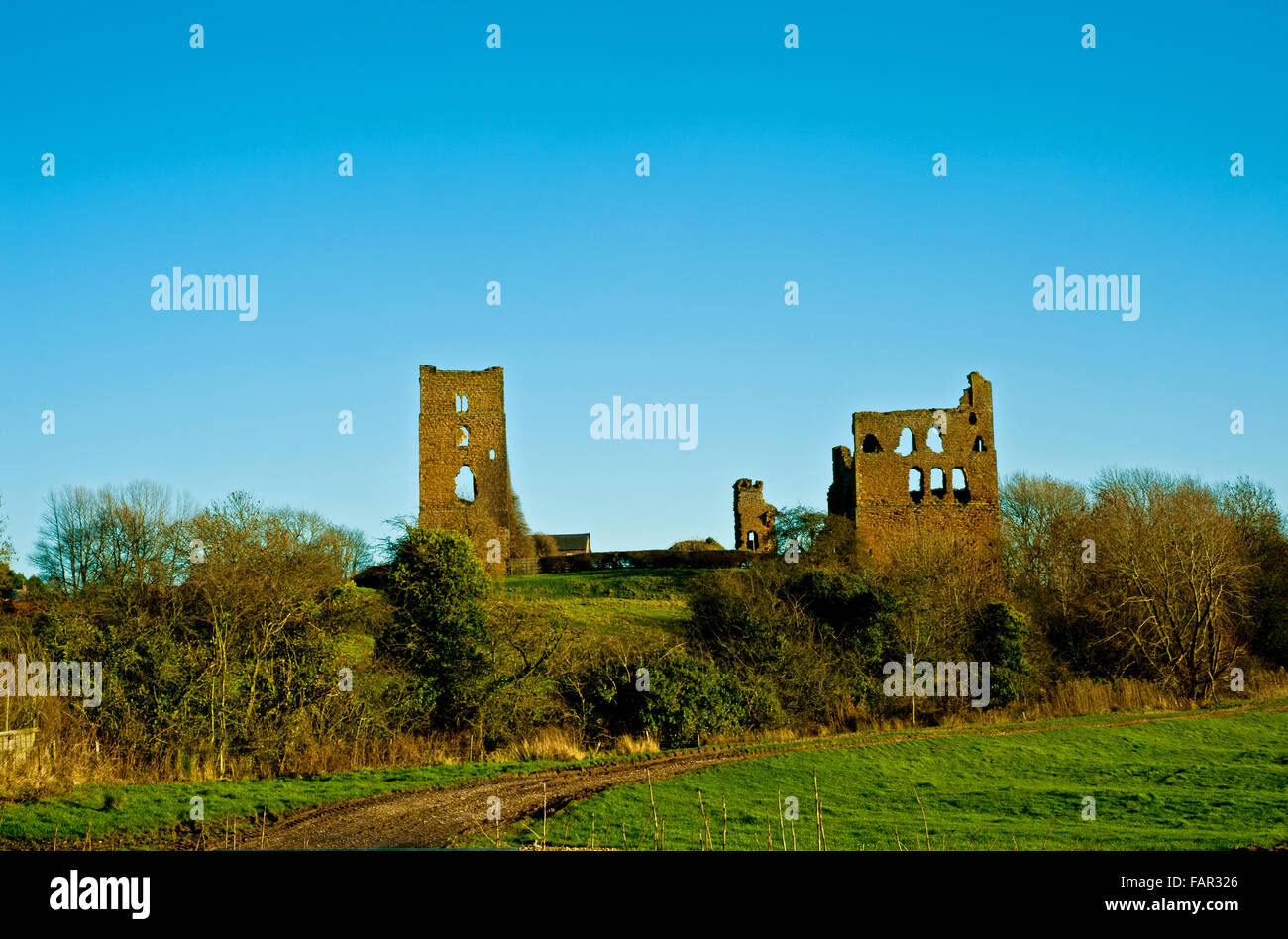 Castello, Sheriff Hutton, North Yorkshire Foto Stock