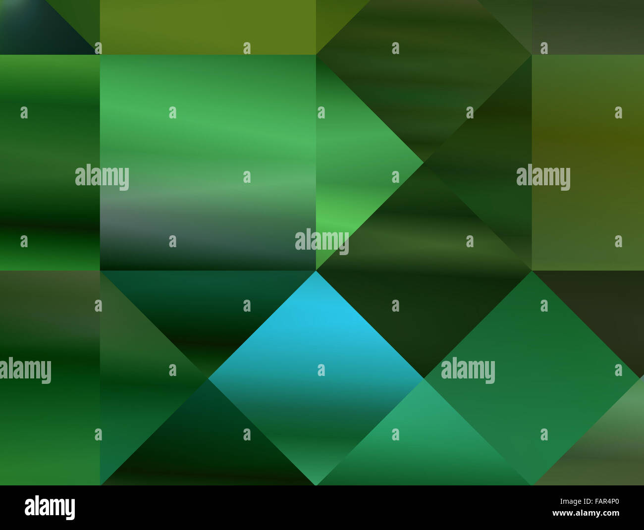 Abstract gradiente di sfondo verde moderno sfondo geometrica Foto Stock