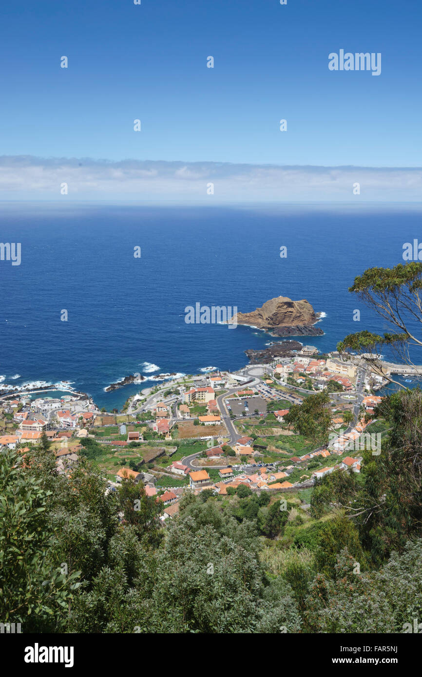 Madeira - Porto Moniz. Foto Stock