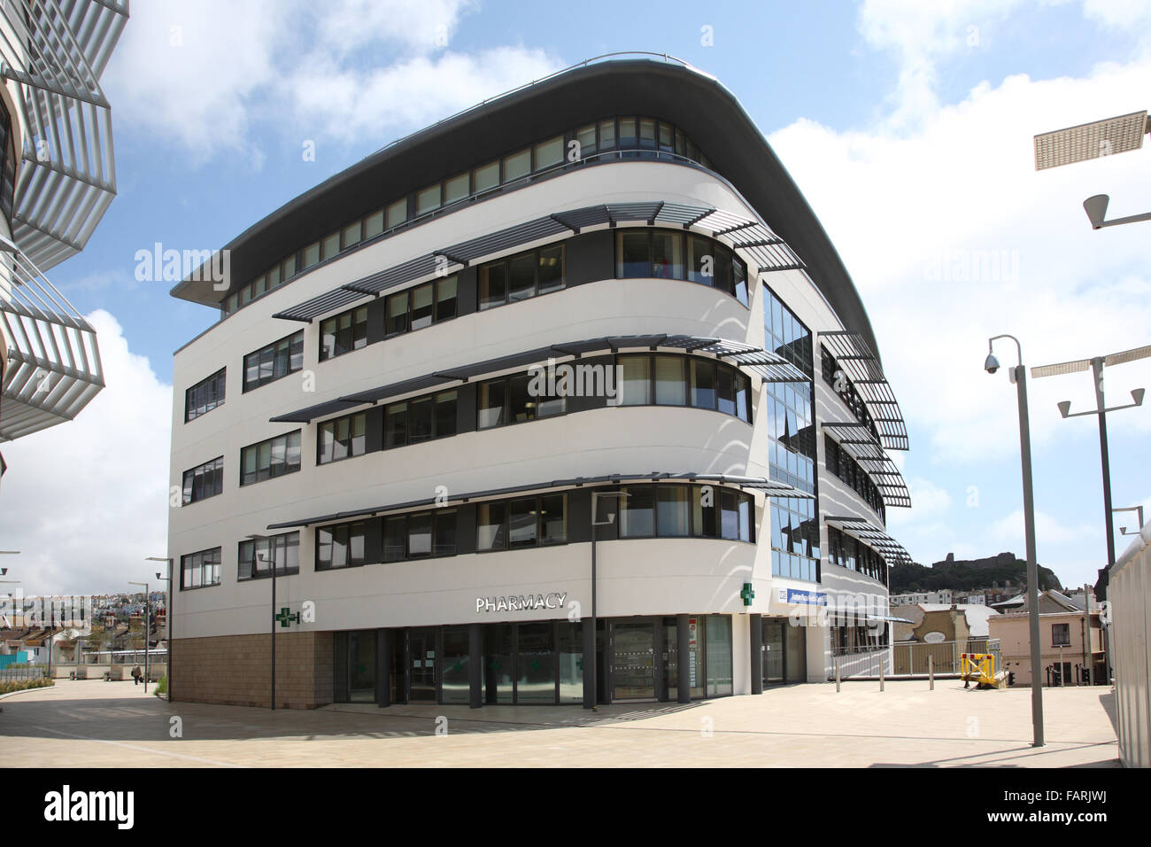 Hastings centro salute, una grande e nuova, multi-disciplina Centro salute - parte della nuova stazione di Plaza lo sviluppo Foto Stock