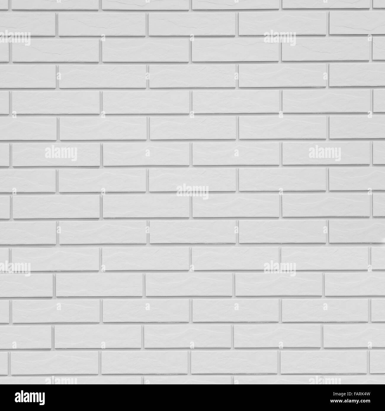 Bianco parete di mattoni o di texture di sfondo di costruzione Foto Stock