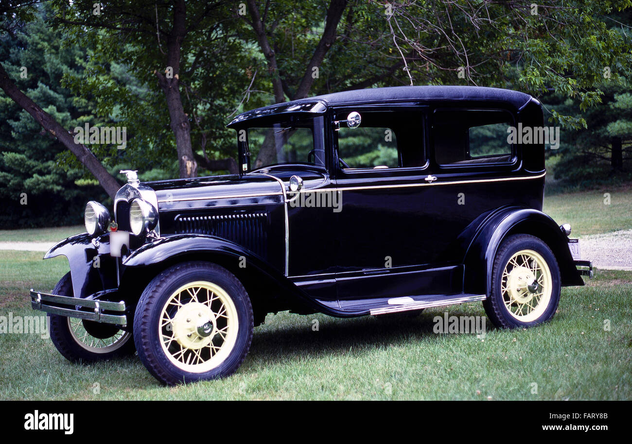 1930 Un modello Ford Foto Stock