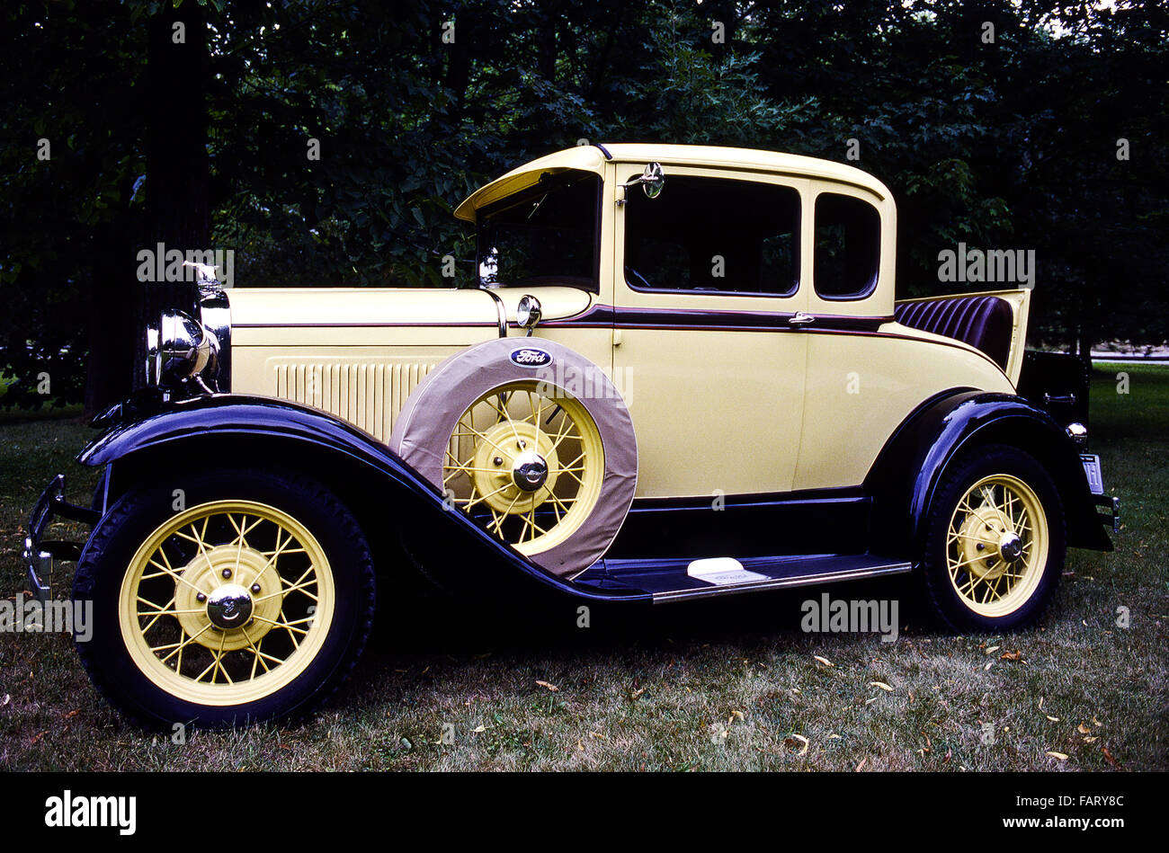1930 Un modello Ford Foto Stock