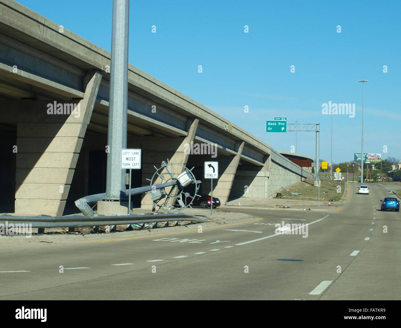 Rockwall Deadly Tornado Foto Stock