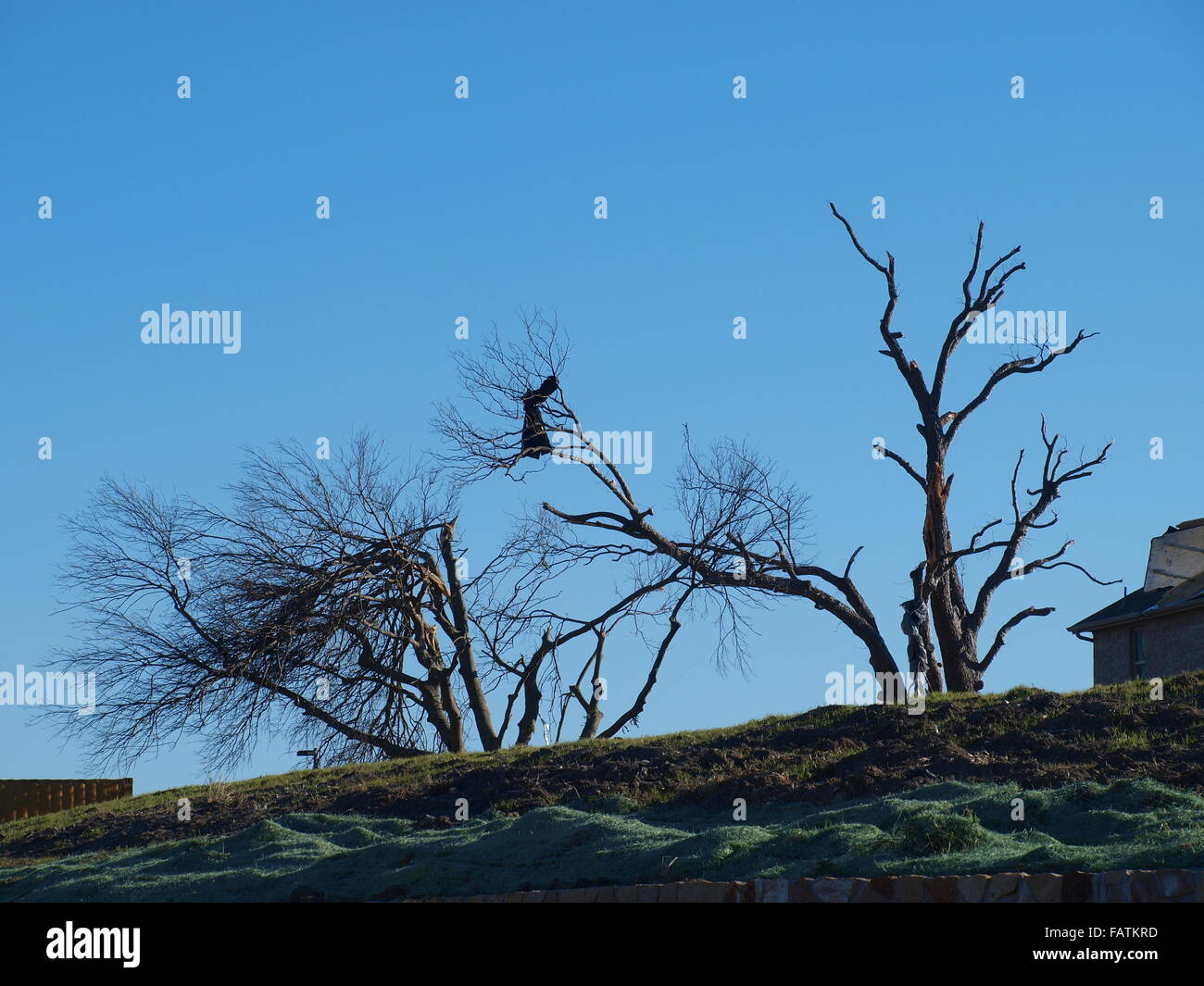 Rockwall Deadly Tornado Foto Stock