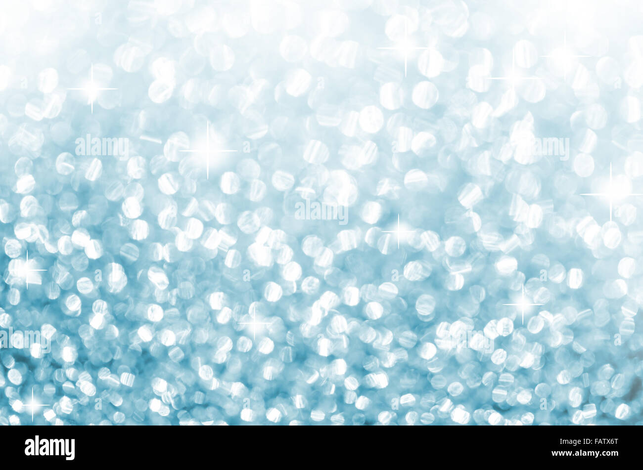 Luci blu su sfondo astratto. Foto Stock