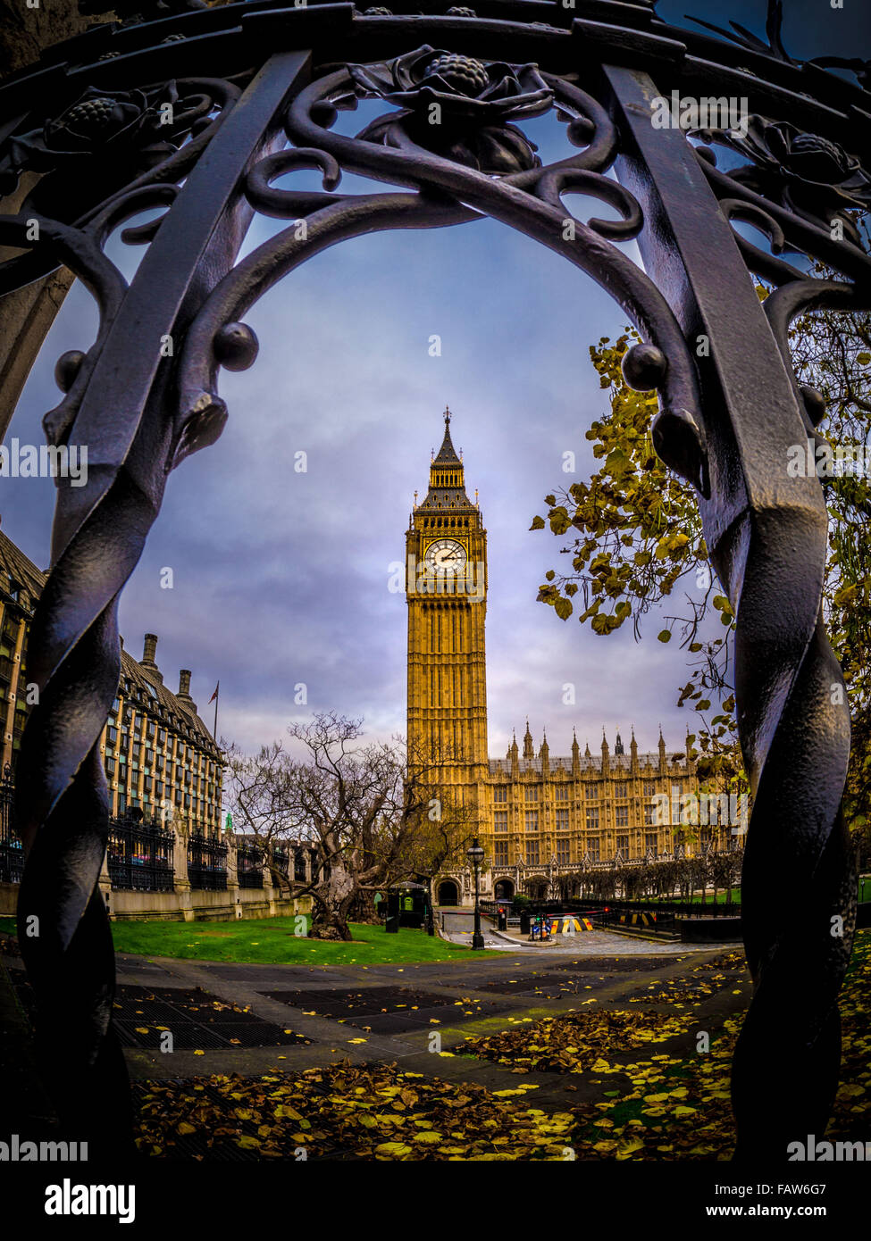 Il Big Ben e il Parlamento di Londra, Regno Unito. Foto Stock