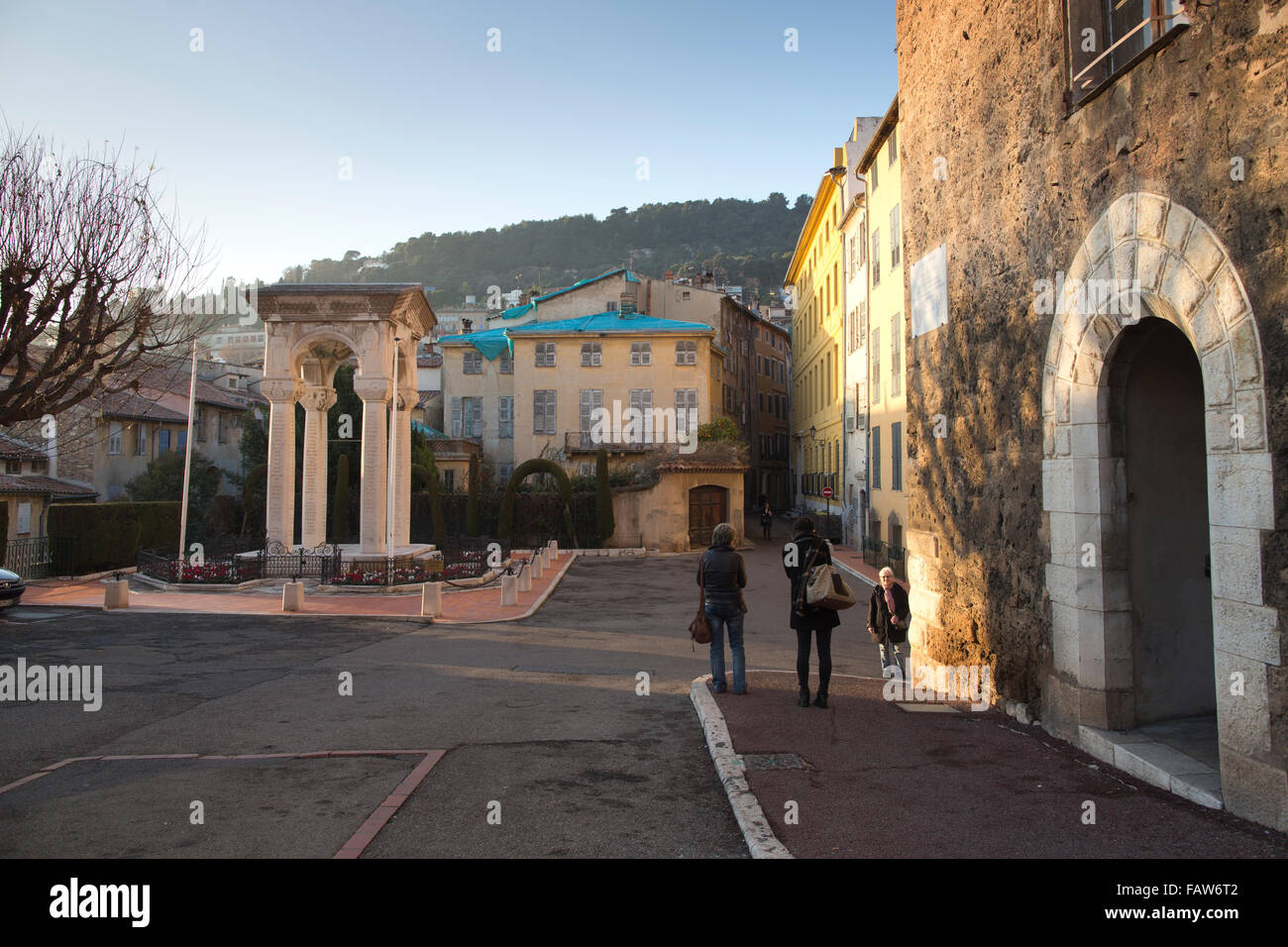 Grasse, XVI secolo Borgo considerata la capitale mondiale dei profumi, Provence-Alpes-Côte d'Azur, in Francia Foto Stock