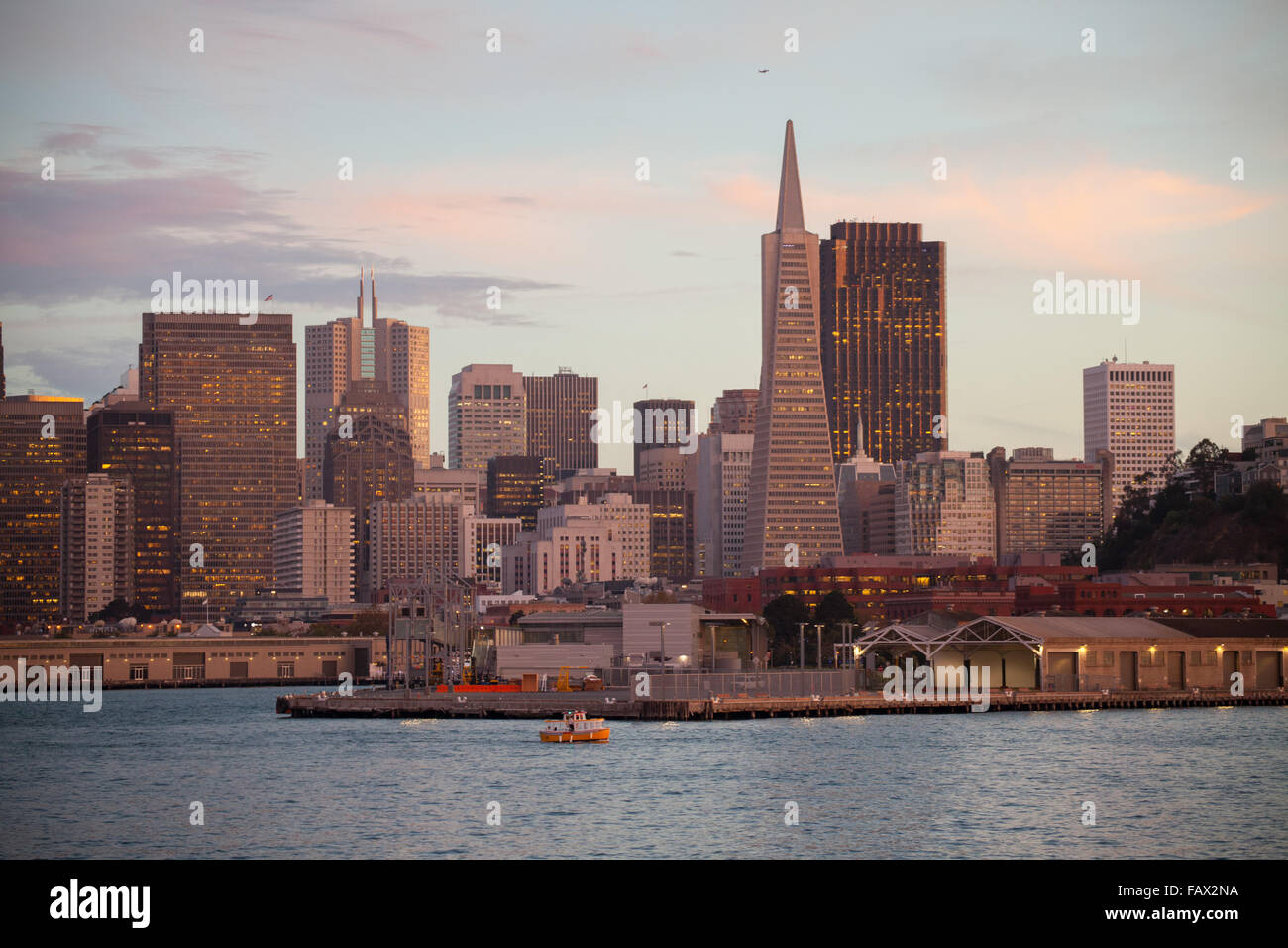 Skyline di San Francisco Foto Stock