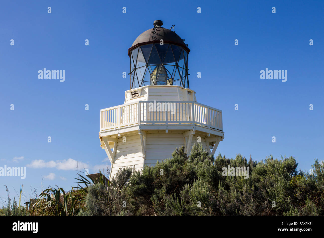 Teste di Manukau Lighthouse, Auckland, Nuova Zelanda, Sabato, 09 agosto 2014. Foto Stock