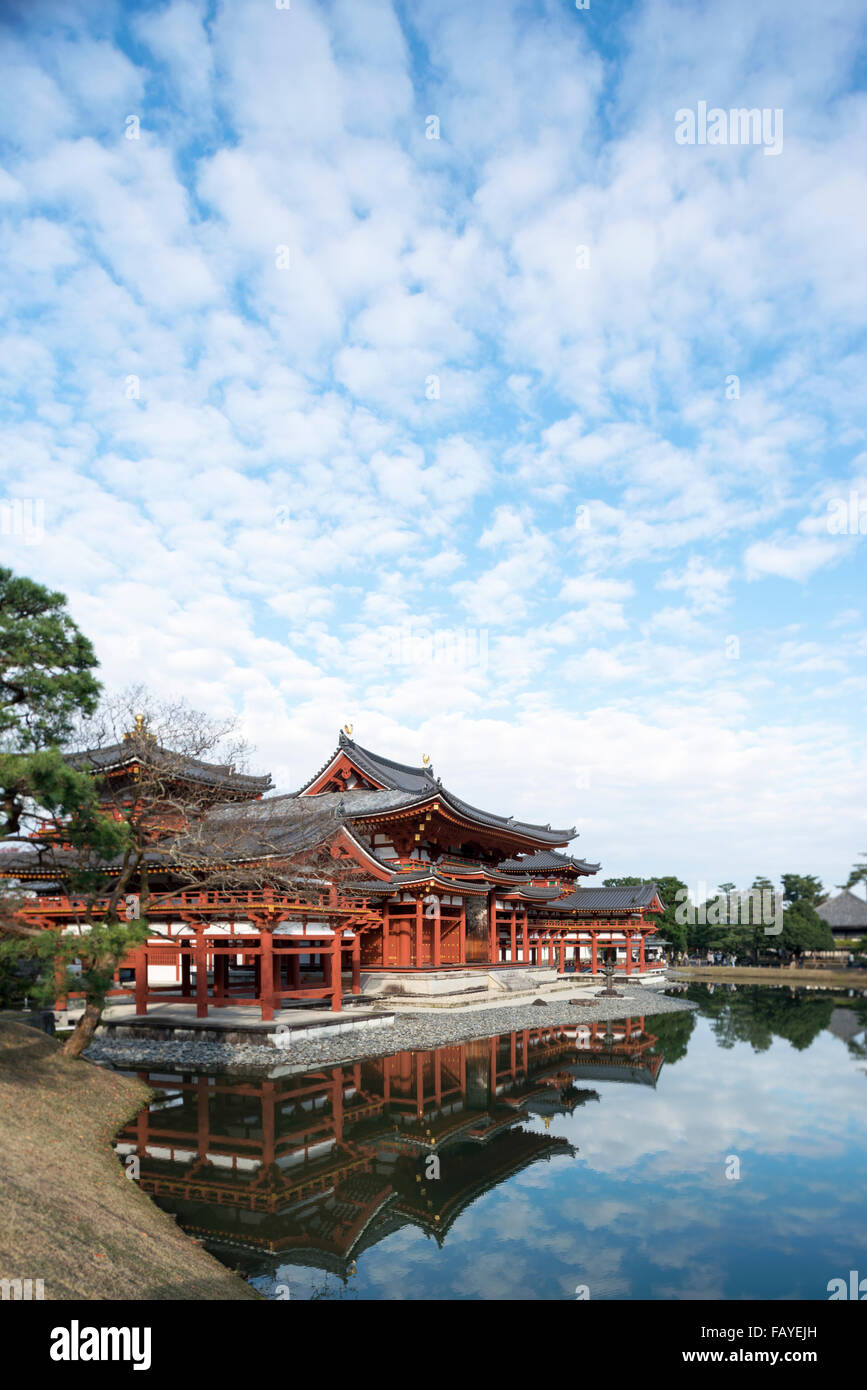 Byodoin Temple di Uji, nei pressi di Kyoto in Giappone. Foto Stock