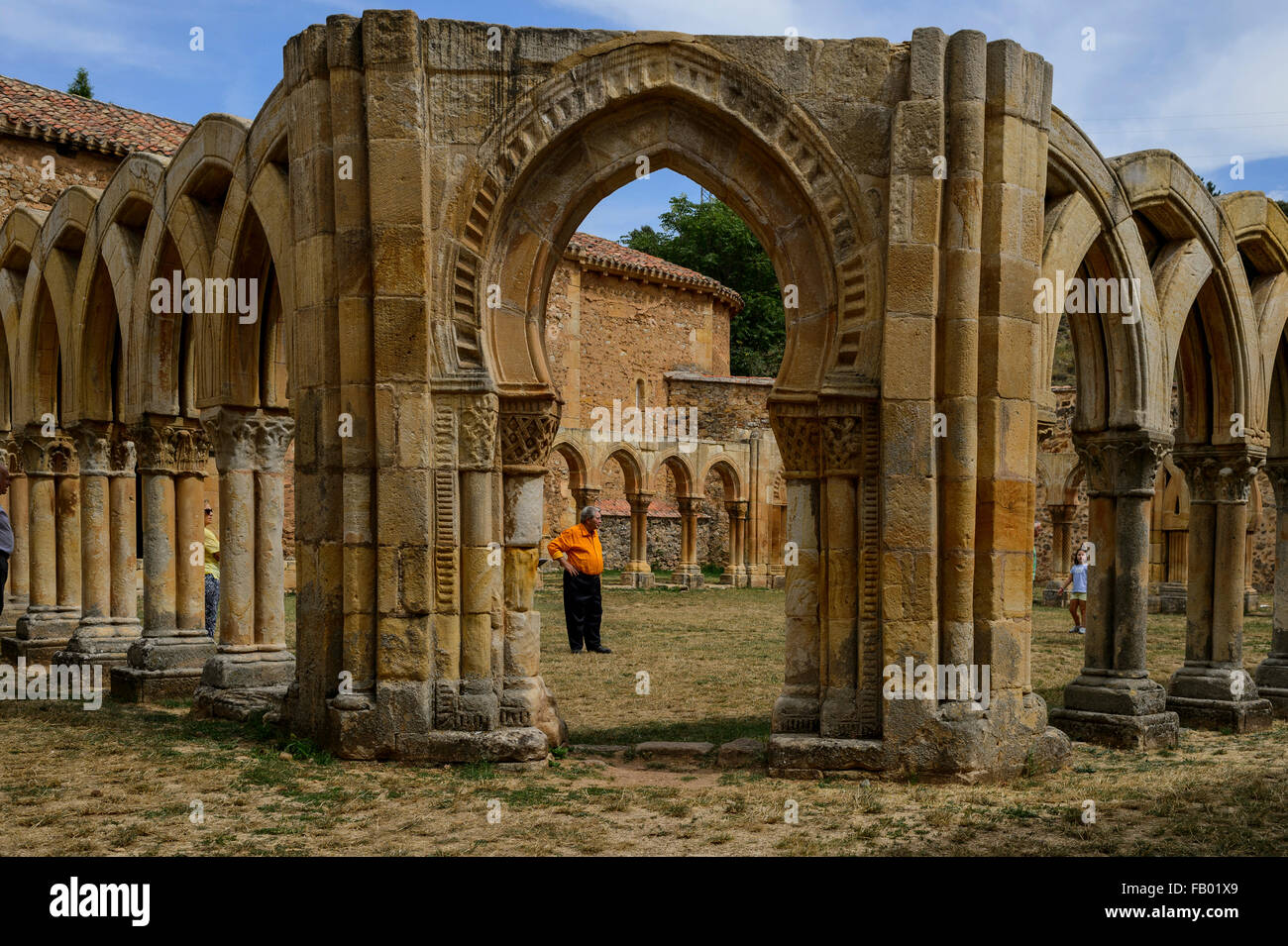 Monastero di San Juan de Duero Foto Stock