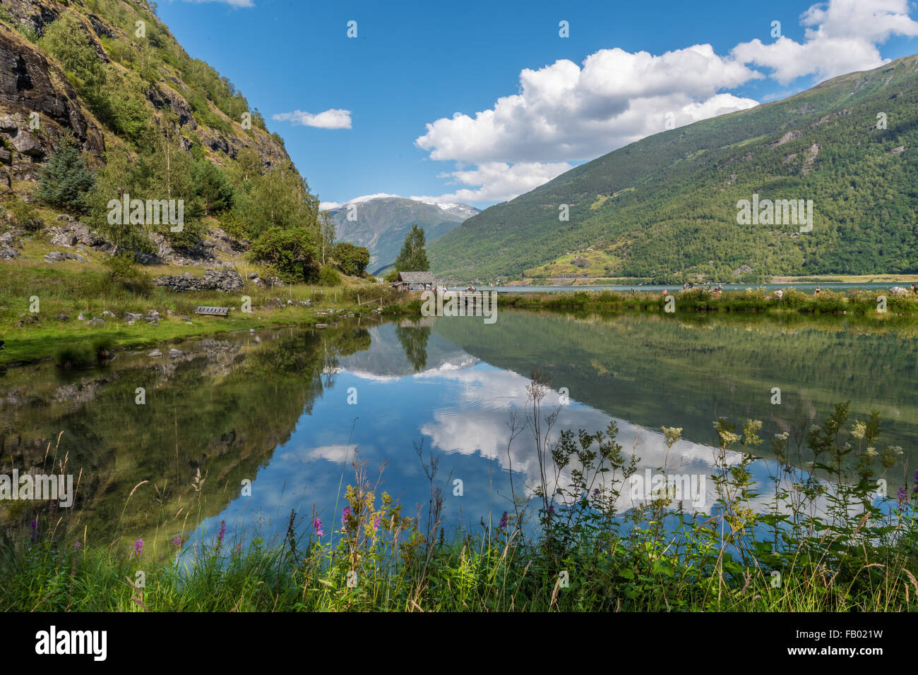 Norvegia paesaggio Foto Stock