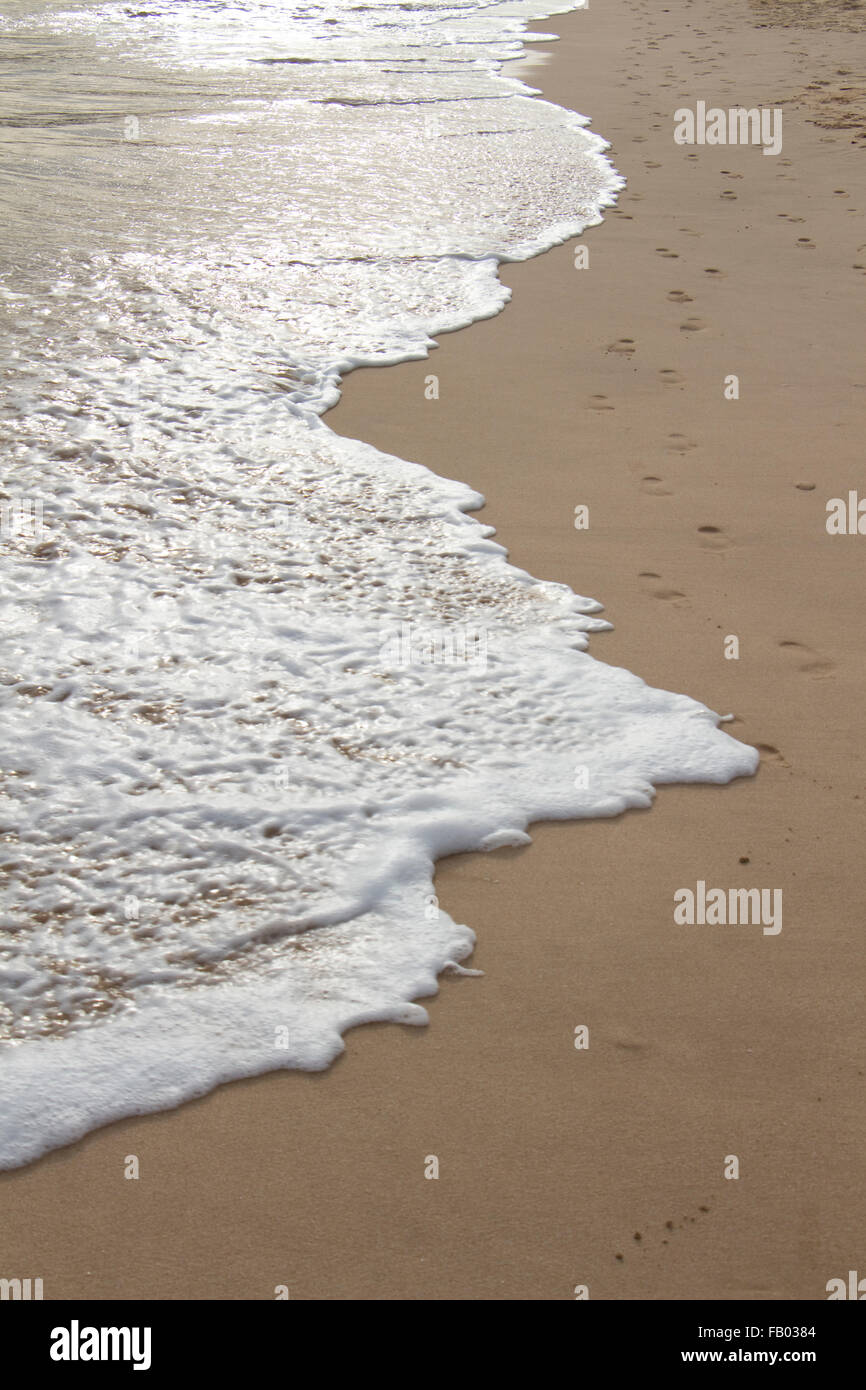 Spiaggia di Praia de Santa Eulalia, nei pressi di Albufeira, Algarve, PORTOGALLO Foto Stock