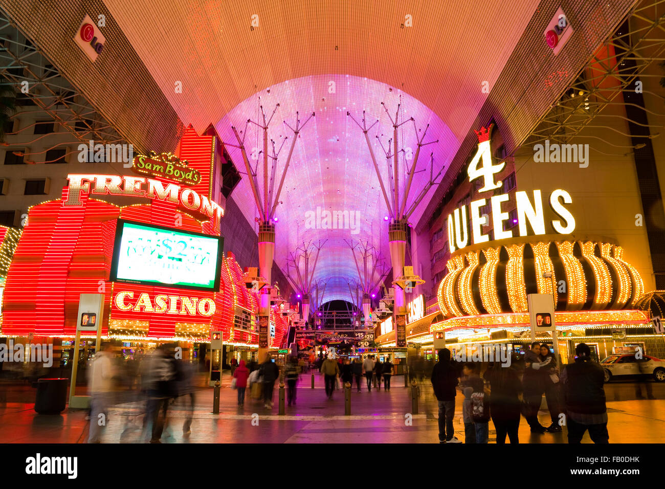 Las Vegas di Notte Foto Stock