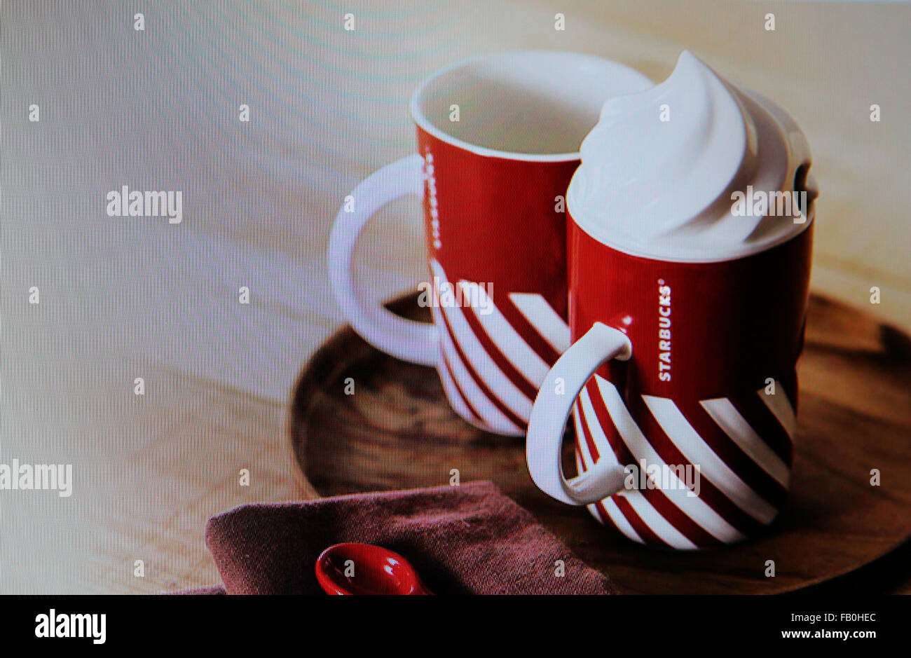 - Starbucks Coffeehouse catena Foto Stock