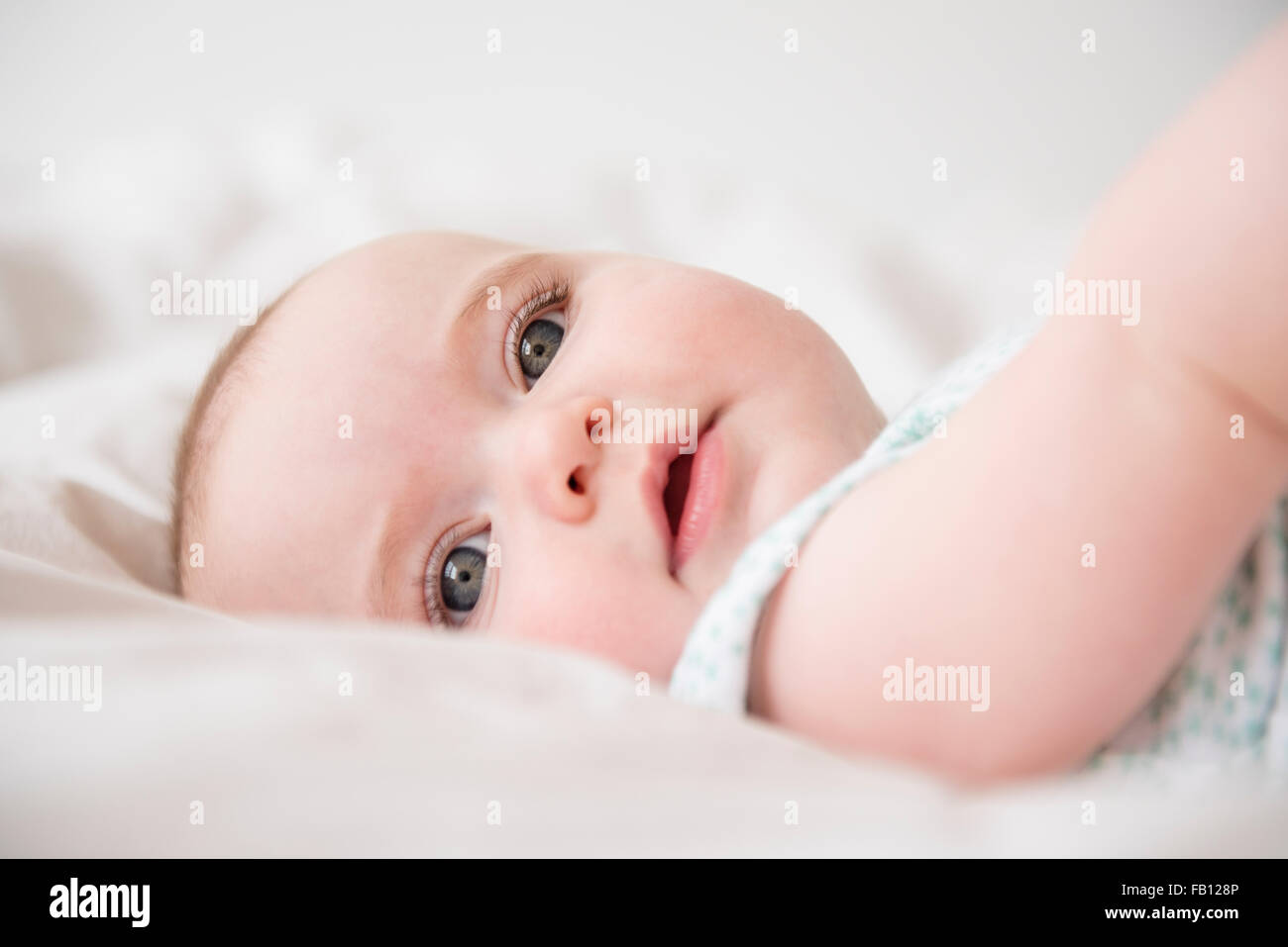 Ritratto di bambina (12-17 mesi) Foto Stock