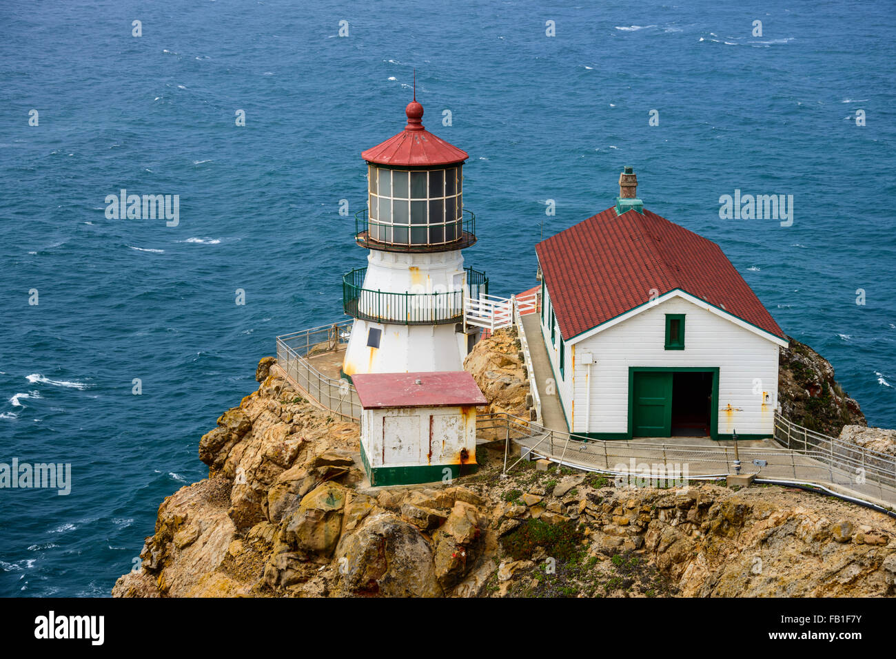 Point Reyes Lighthouse Foto Stock Point Reyes Lighthouse Foto Stock