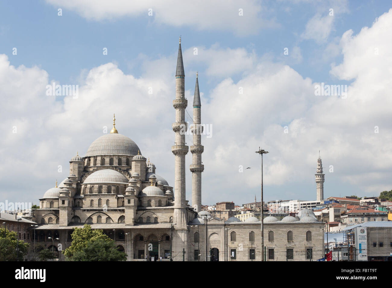 La Yeni Camii (Nuova Moschea) ad Istanbul in Turchia Foto Stock