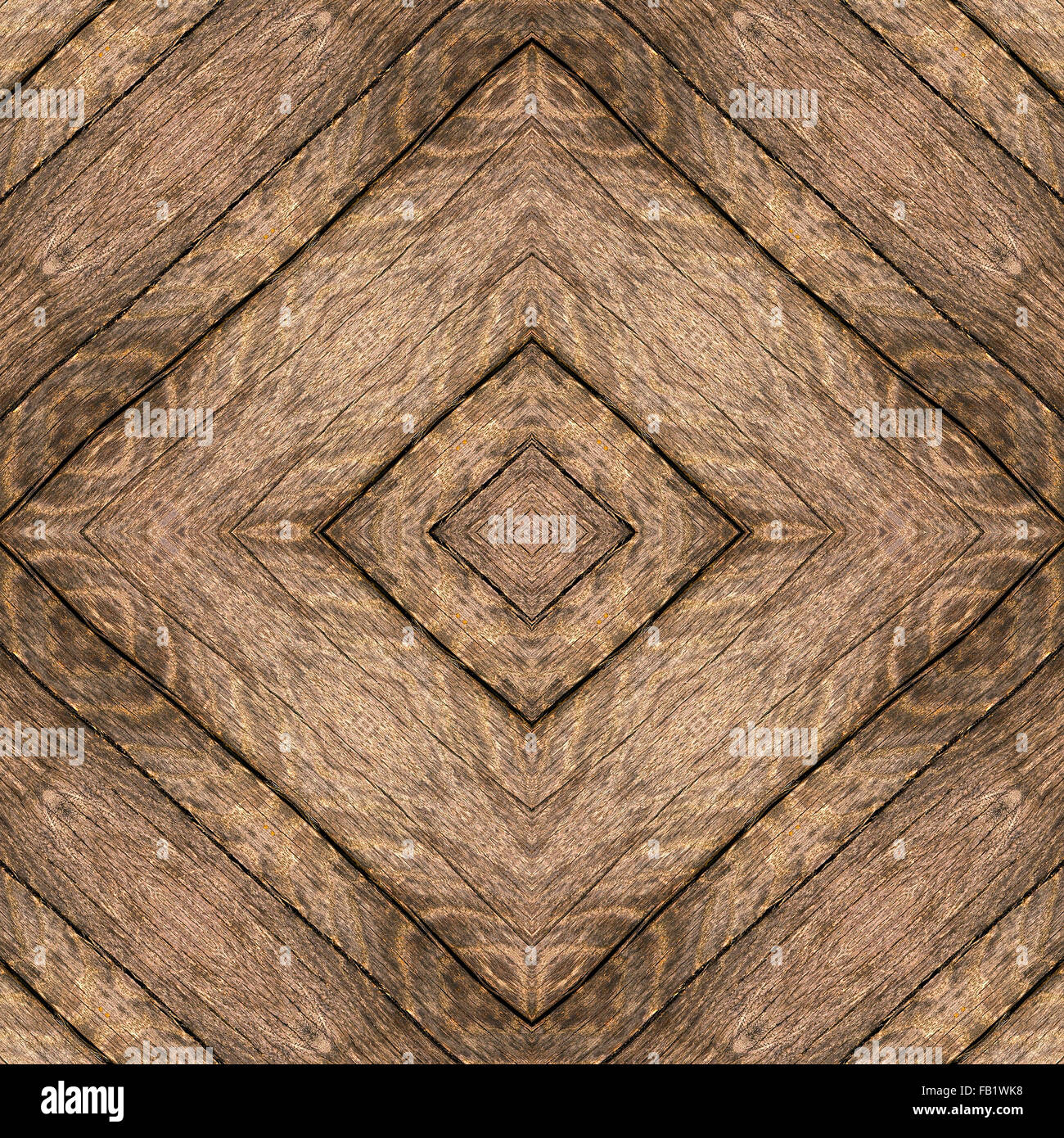 Il legno vecchio seamless texture di sfondo o. Foto Stock