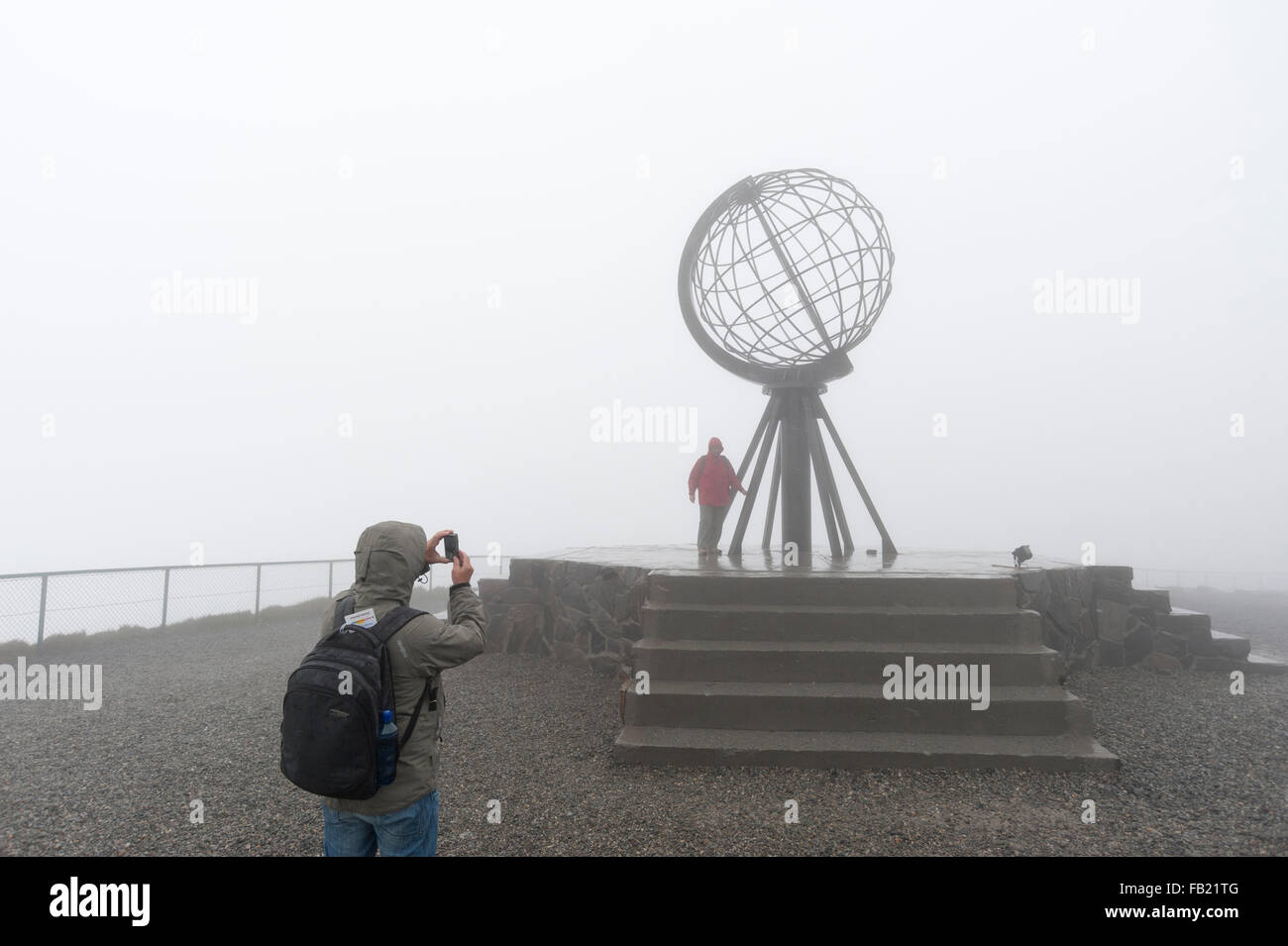 Capo Nord, Norvegia Foto Stock